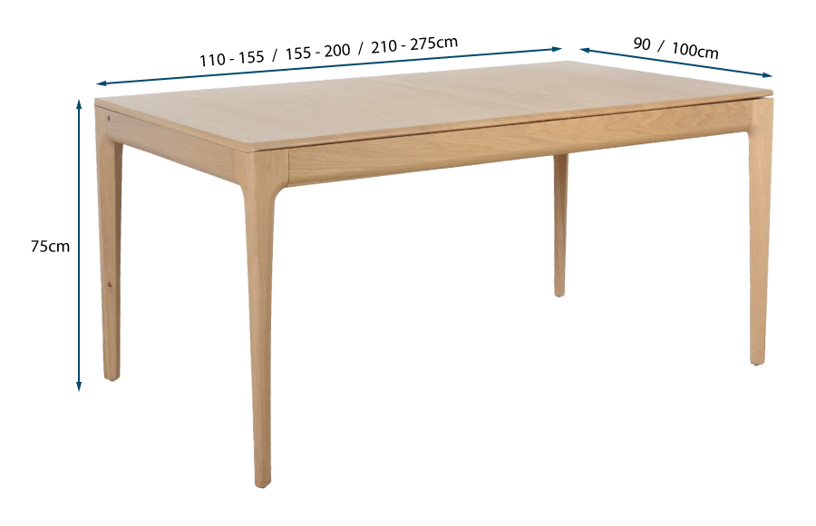 Romana Extending Dining Table