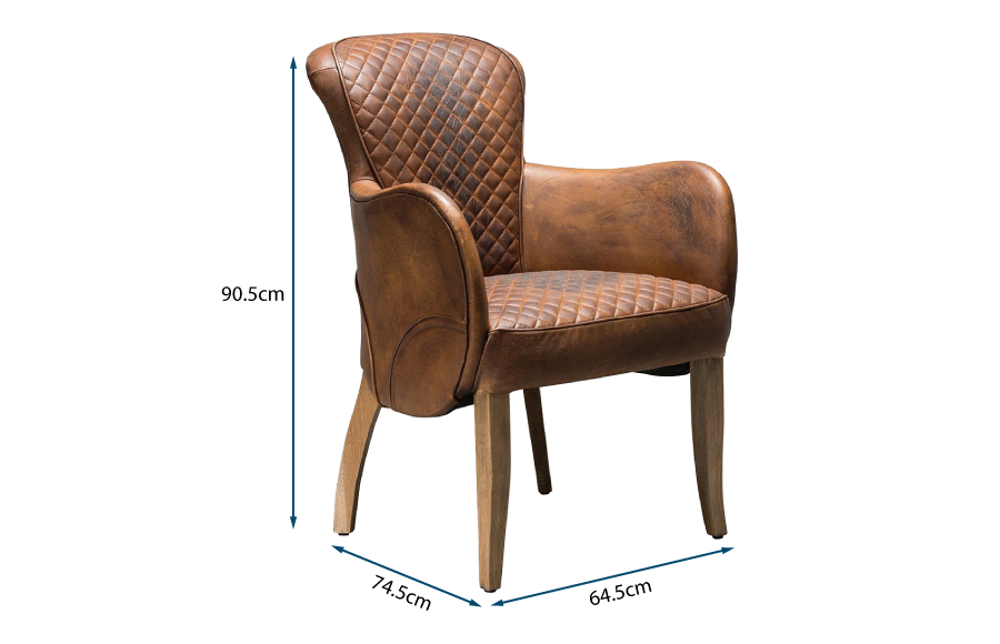 Side Saddle Dining Chair