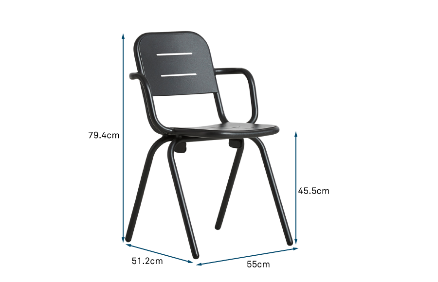 Ray Cafe Armchair Pair Ray Cafe Armchair Pair