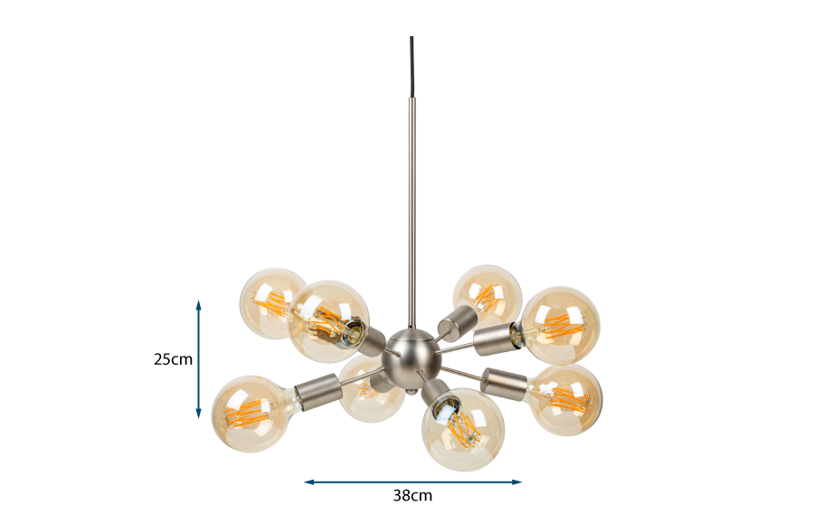 Mega Junction Chandelier 8 Arm Chandelier Mega Junction Chandelier 8 Arm Chandelier