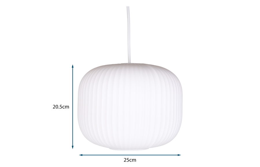 Opal Lantern Pendant Short Light Opal Lantern Pendant Short Light